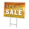 Signmission Spring Sale Yard Sign & Stake outdoor plastic coroplast window, C-2436 Spring Sale C-2436 Spring Sale - alternate 1